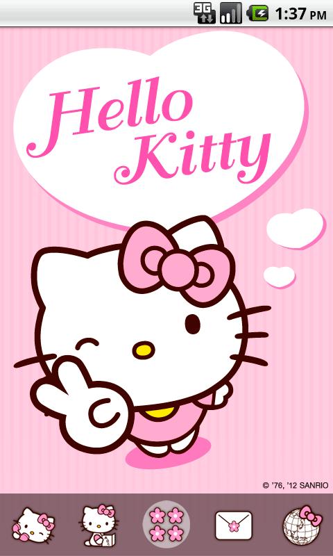 Hello kitty facebook app for android