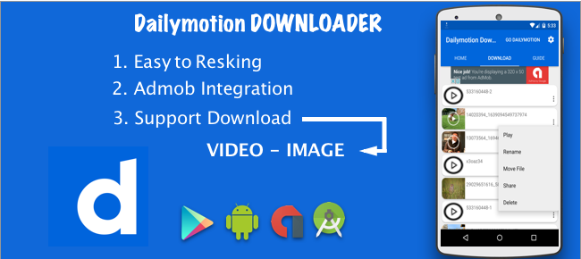 Download Video From Dailymotion For Android