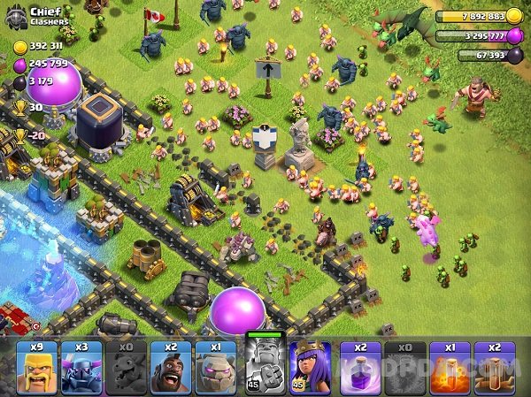 Clash of clans hacked version download for android windows 7